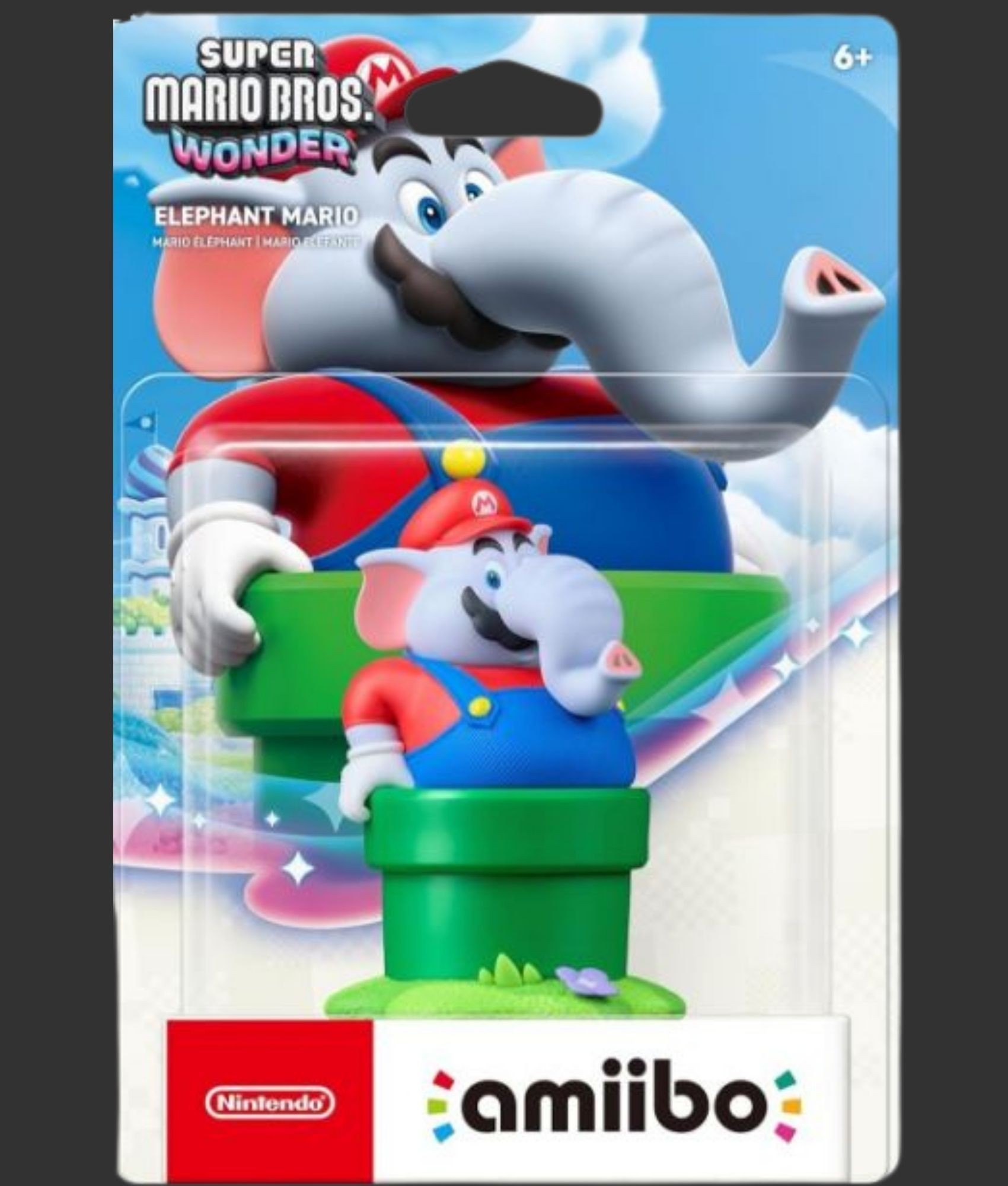 אמיבו Elephant Mario – Super Mario Bros Wonder אמיבו Elephant Mario – Super Mario Bros Wonder