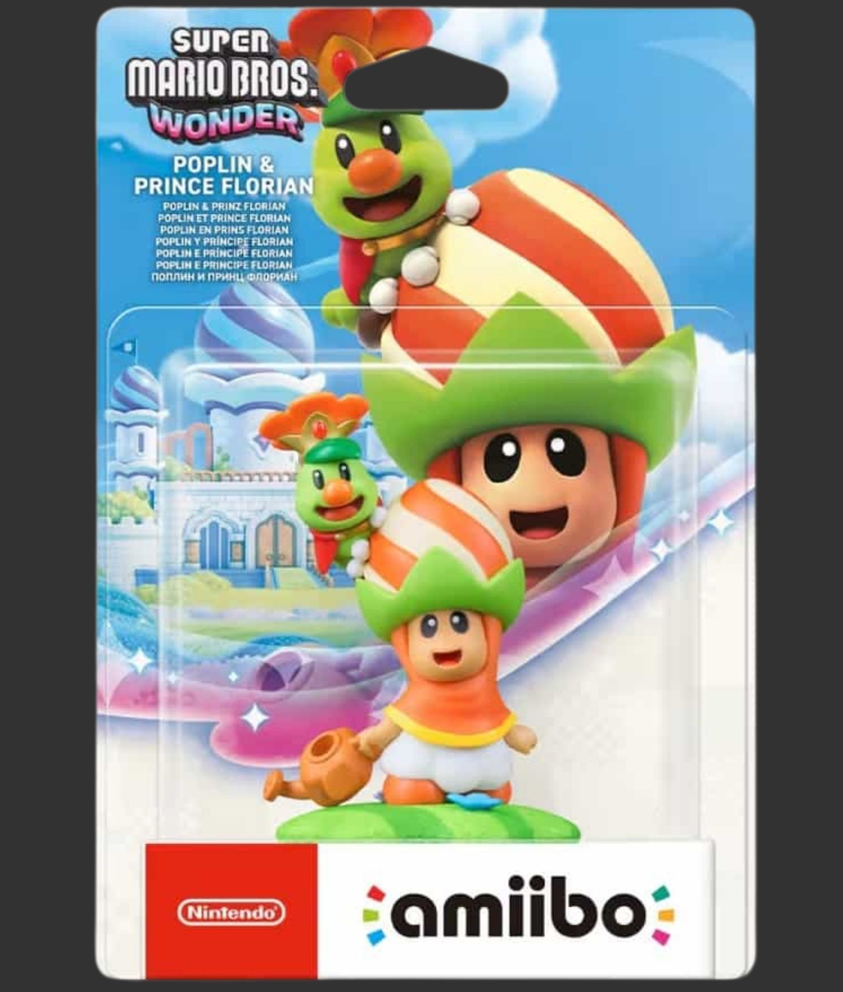 אמיבו Poplin & Prince Florian – Super Mario Bros Wonder אמיבו Poplin & Prince Florian – Super Mario Bros Wonder