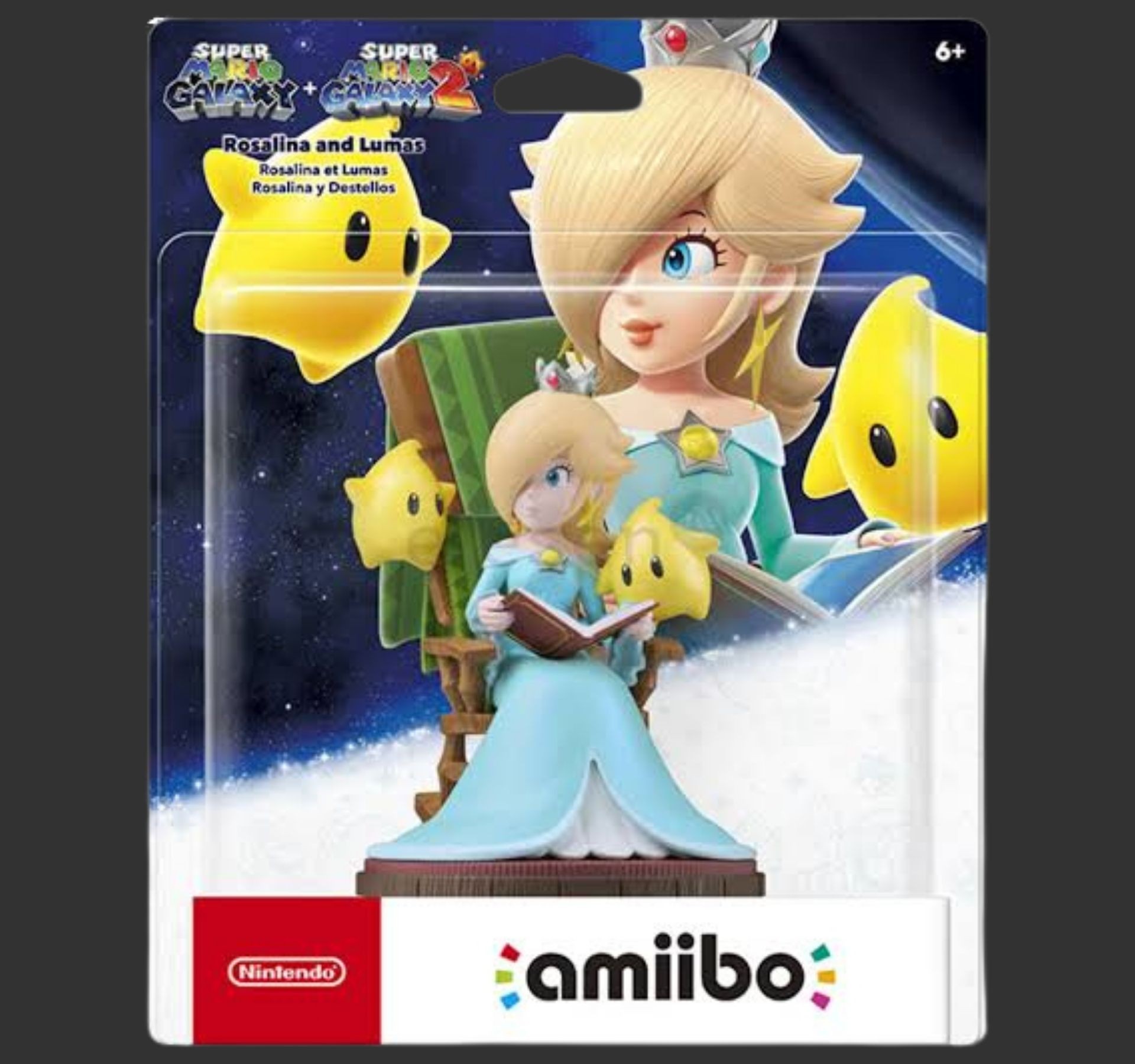 Nintendo Amiibo Rosalina and Lumas Super Mario Galaxy