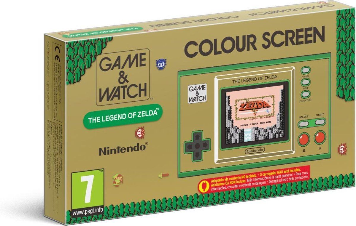 קונסולת רטרו נינטנדו - Nintendo Game & Watch: The Legend of Zelda קונסולת רטרו נינטנדו - Nintendo Game & Watch: The Legend of Zelda