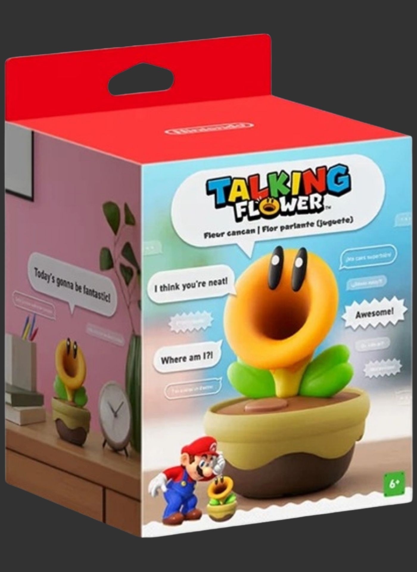 פרח מדבר Nintendo Talking Flower פרח מדבר Nintendo Talking Flower