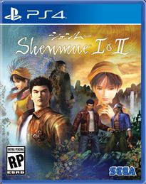PS4 SHENMUE I & II with double sided poster