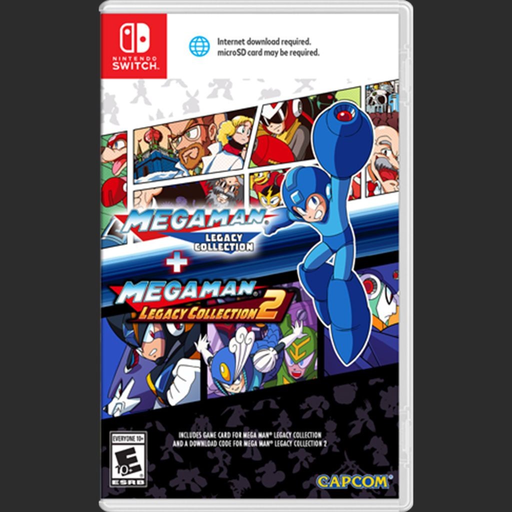 משחק לנינטנדו סוויץ - Megaman Collection 1+2 משחק לנינטנדו סוויץ - Megaman Collection 1+2