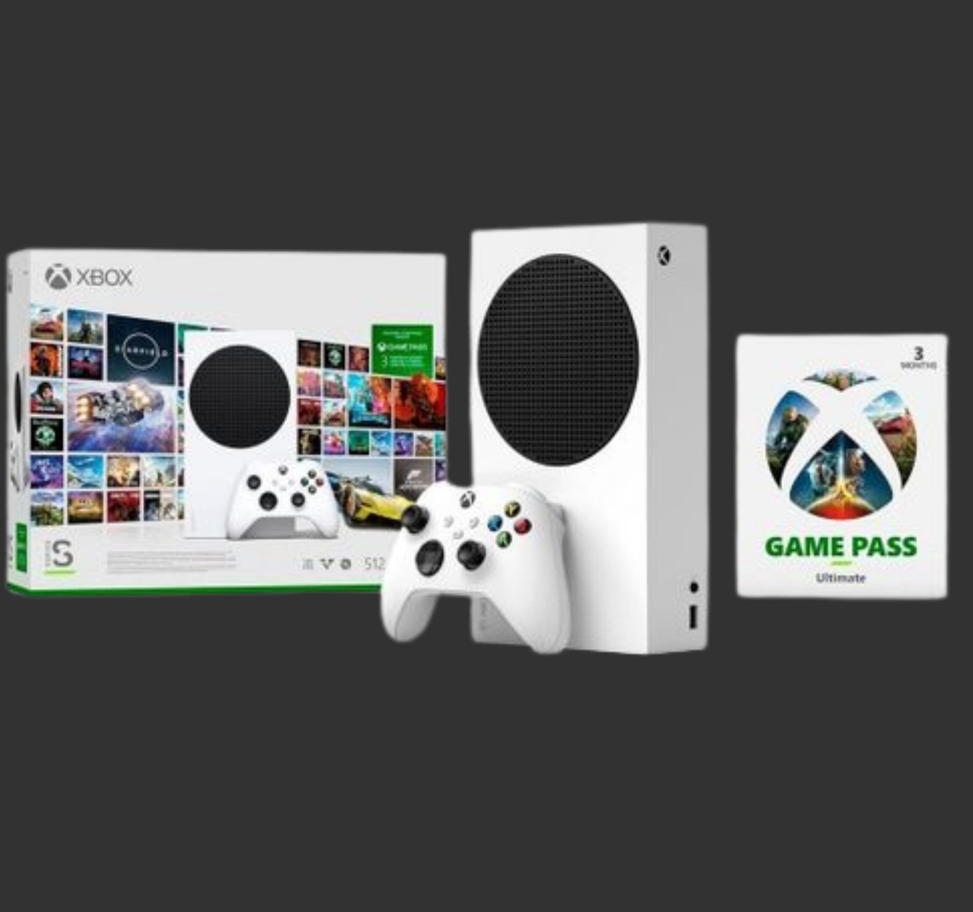 ������� - XBOX Series S 512GB + Gamepass 3 Months