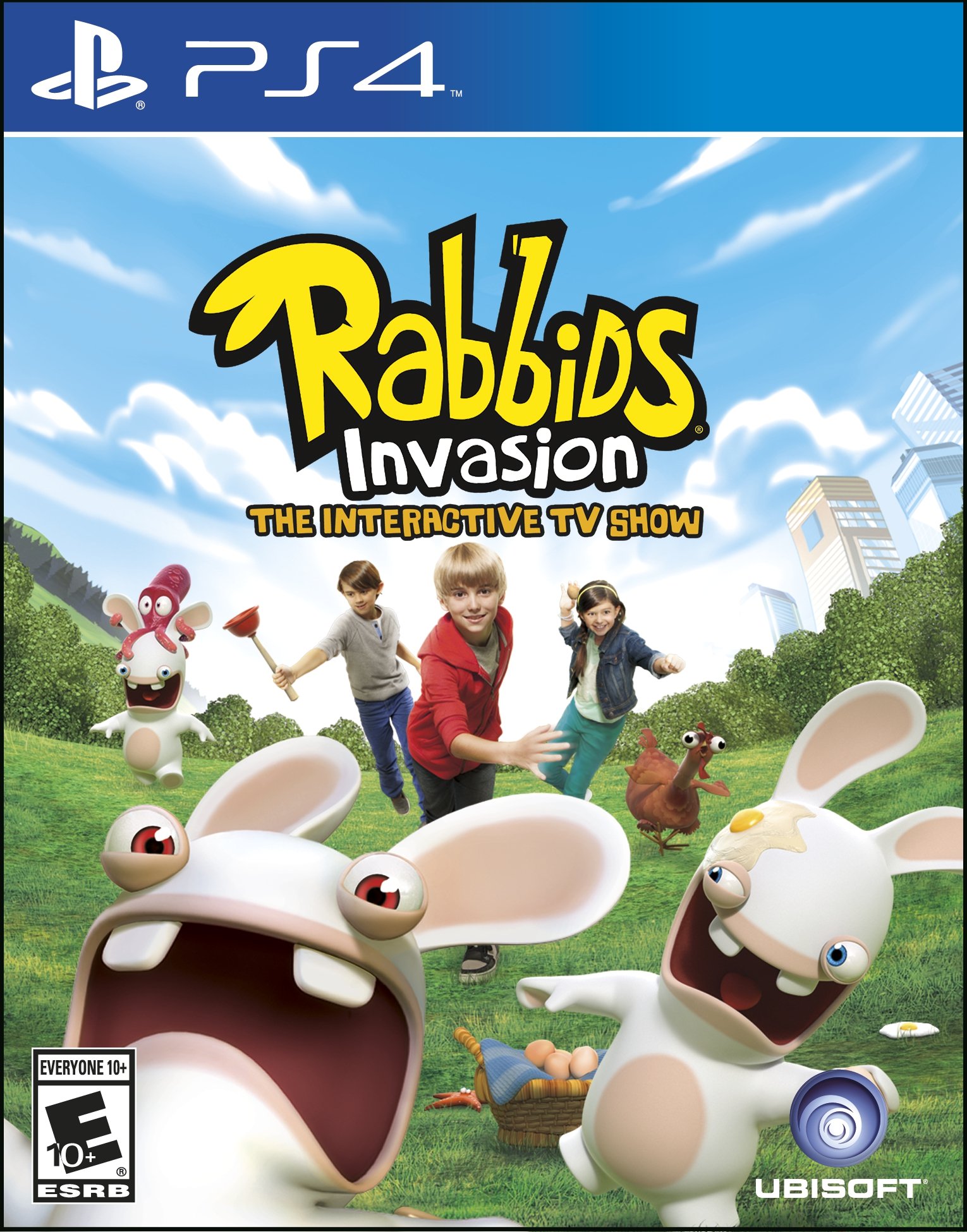 PS4 RABBIDS INVASION THE INTERACTIVE TV SHOW