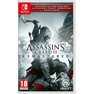 משחק לנינטנדו סוויץ - Assassin's Creed III Remastered משחק לנינטנדו סוויץ - Assassin's Creed III Remastered