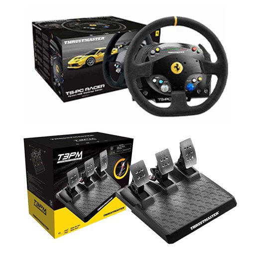 �� ��� ������ - Thurstmaster TS-PC Ferrari 488 Challenge Edition + T3PM Pedals