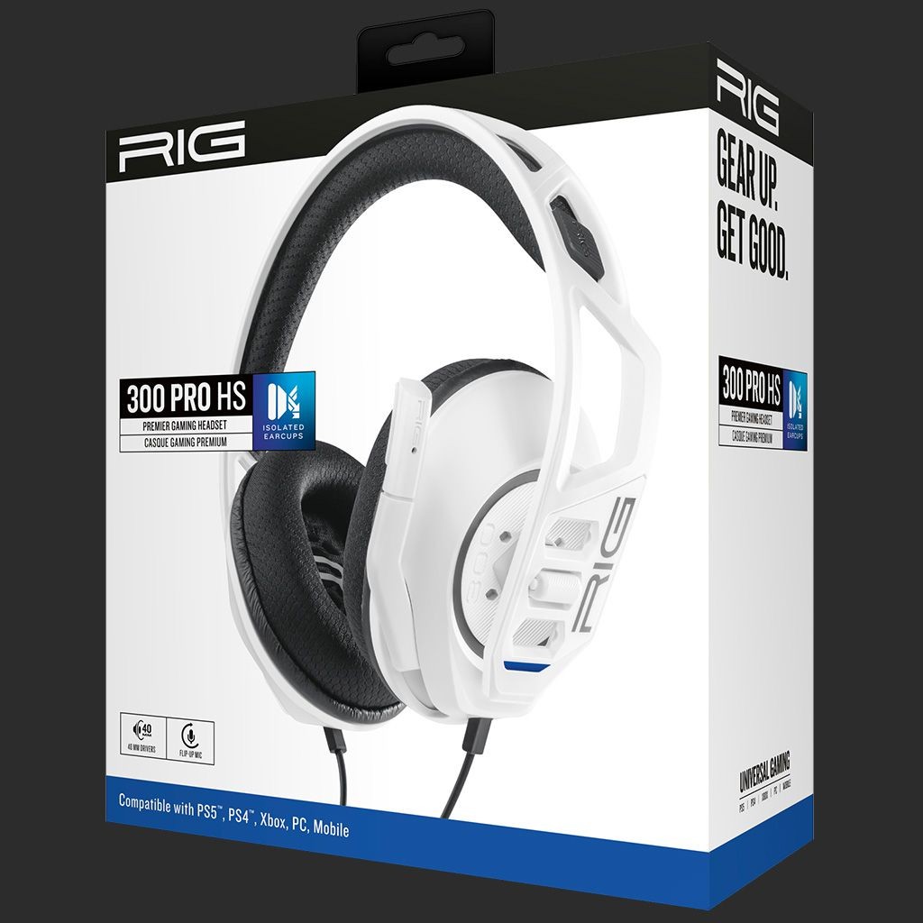 ������� ������� - Nacon - RIG 300 PRO HS PS4/PS5 Wired White