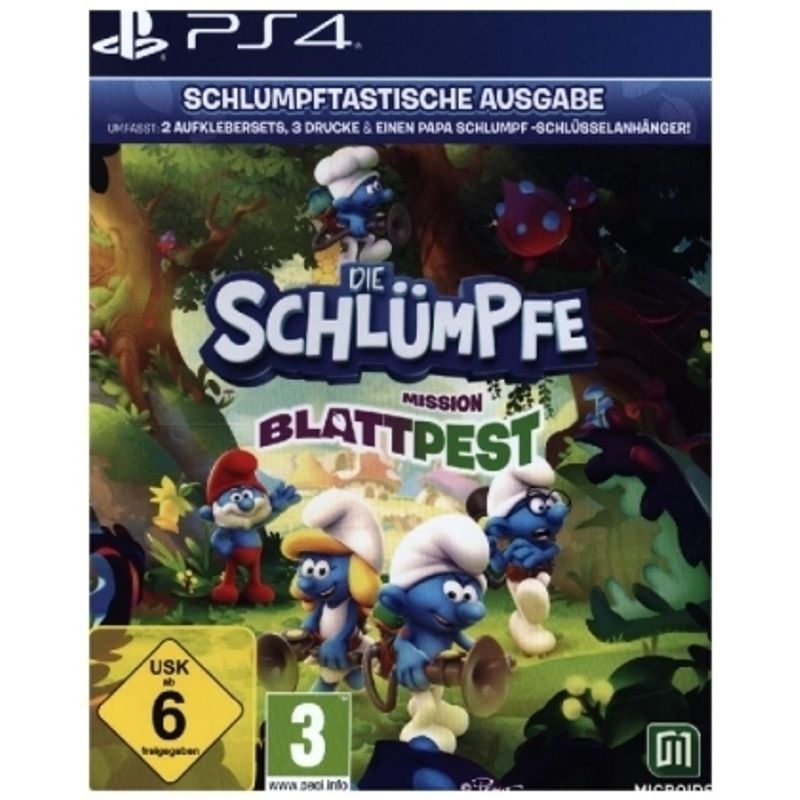 PS4 THE SMURFS mission vileaf