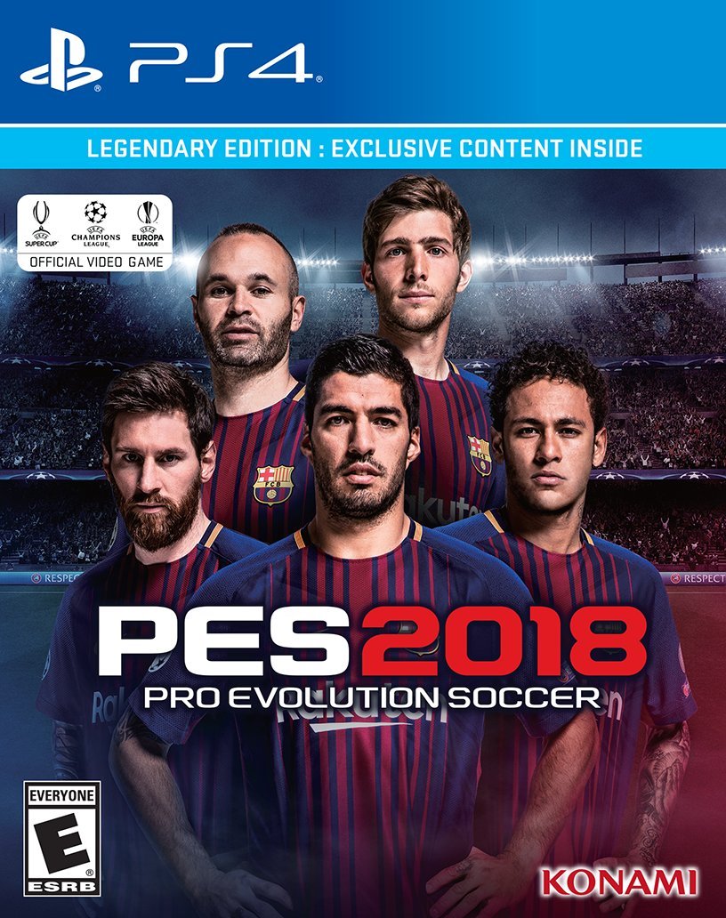 PS4 PES 18 LEGENDARY EDITION