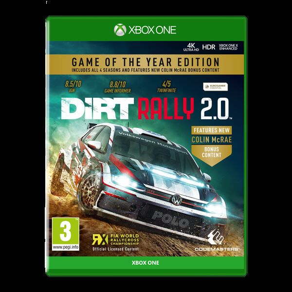 XONE DIRT RALLY 2.0 GOTY