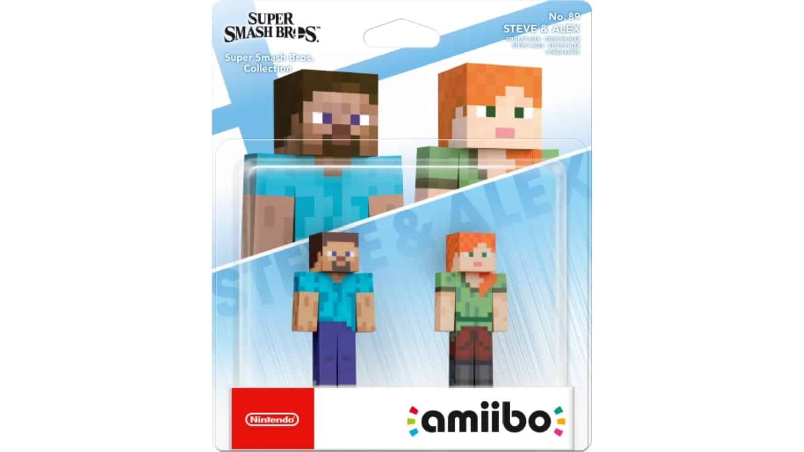 NINTENDO Amiibo ALEX & STEVE NINTENDO Amiibo ALEX & STEVE