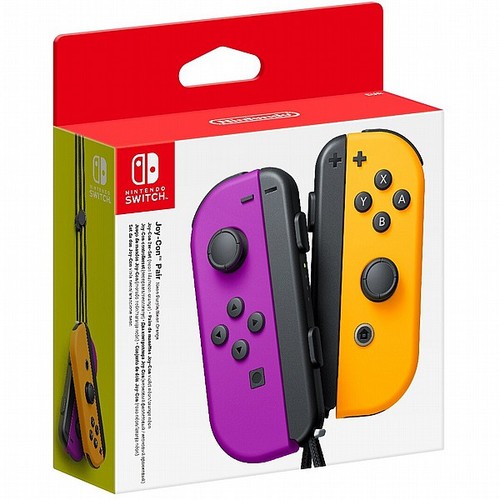 NINTENDO JOY-CON PAIR PURPLE AND ORANGE נינטנדו NINTENDO JOY-CON PAIR PURPLE AND ORANGE נינטנדו