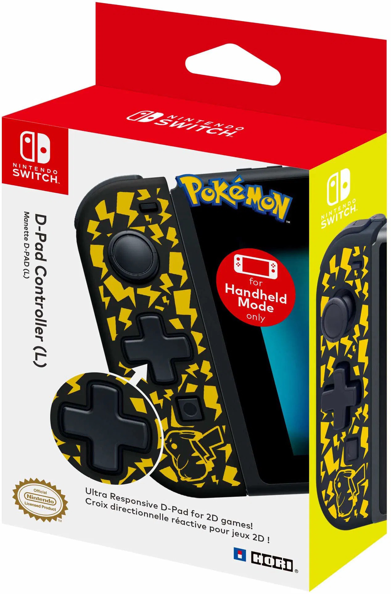 ג׳וי קון שמאלי - HORI POKEMON D-PAD CONTROLLER (L) ג׳וי קון שמאלי - HORI POKEMON D-PAD CONTROLLER (L)