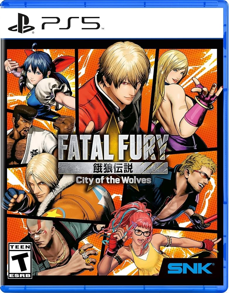 משחק סוני 5 - FATAL FURY city of the wolves משחק סוני 5 - FATAL FURY city of the wolves