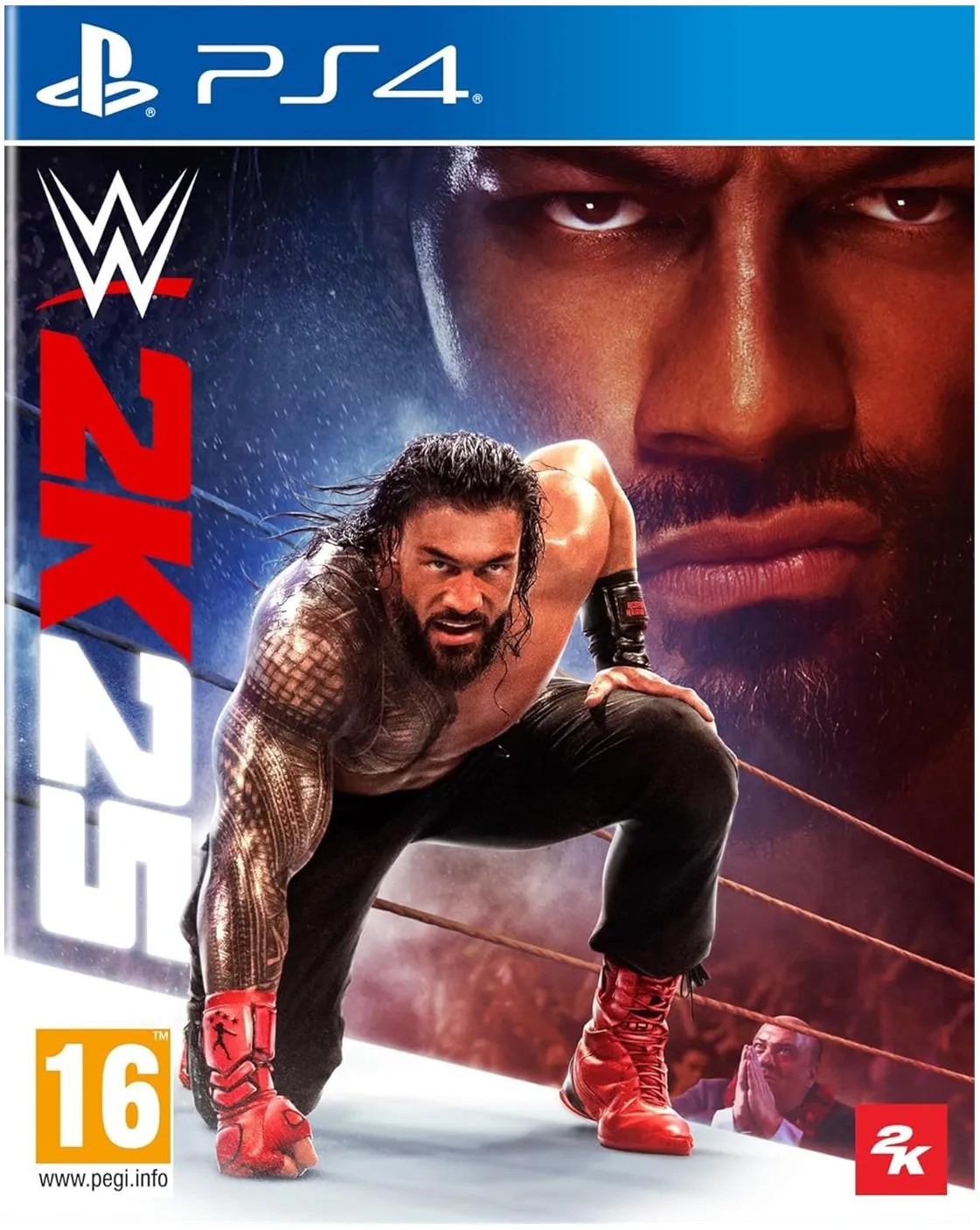 משחק לסוני 4 - WWE 2K25 Roman Reigns משחק לסוני 4 - WWE 2K25 Roman Reigns