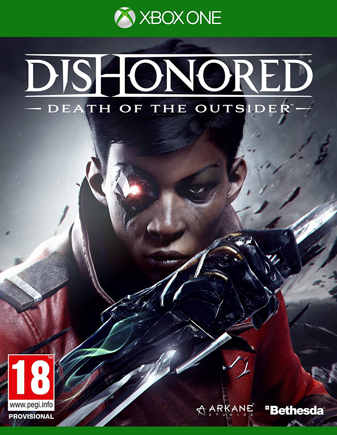 XONE DISHONORED DEATH OF THE OUTSIDER