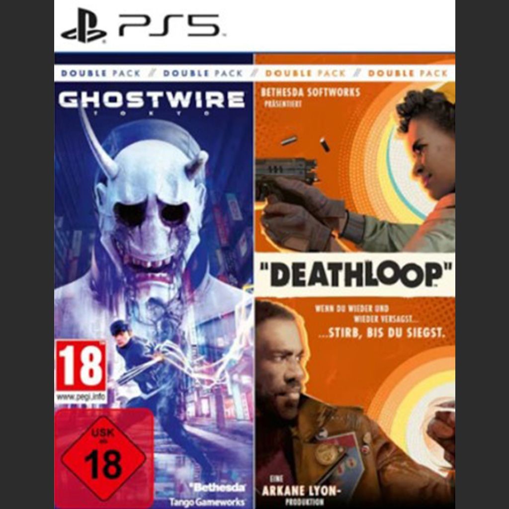 משחק לסוני 5 - Ghostwire: Tokyo & Deathloop Double Pack משחק לסוני 5 - Ghostwire: Tokyo & Deathloop Double Pack