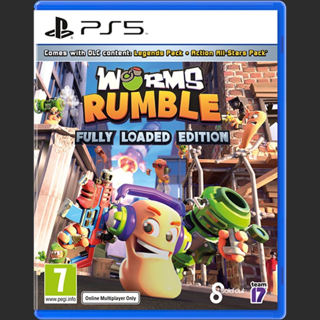 משחק לסוני 5 - Worms Rumble Fully Loaded edition משחק לסוני 5 - Worms Rumble Fully Loaded edition