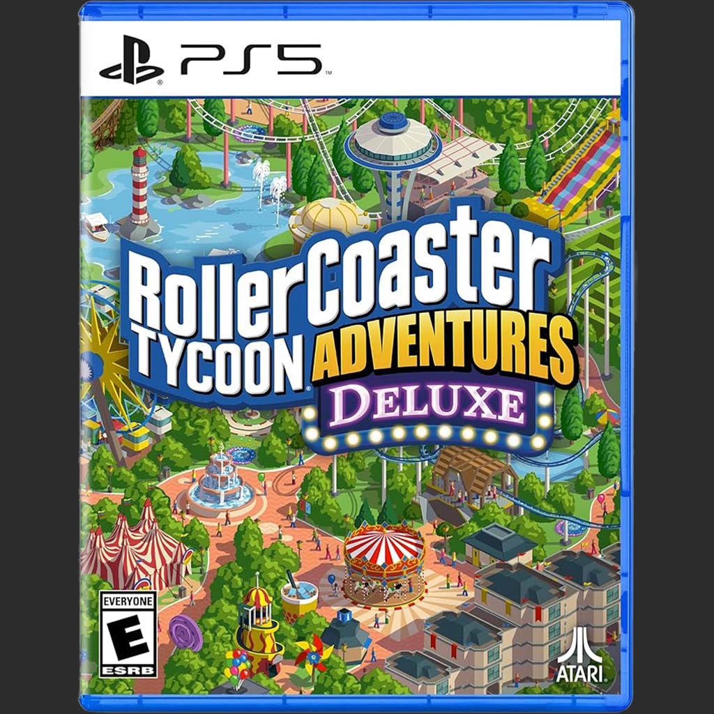 משחק לסוני 5 - Rollercoaster Tycoon Adventures Deluxe משחק לסוני 5 - Rollercoaster Tycoon Adventures Deluxe