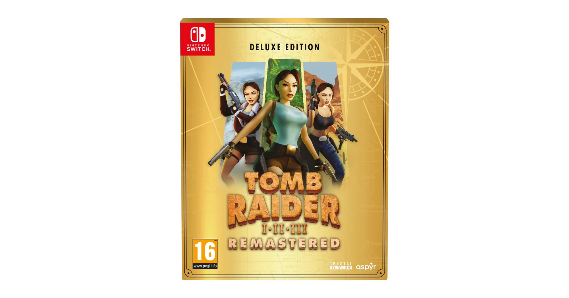 ���� �������� ����� - Tom Raider 123  Collection Remastered Deluxe edition