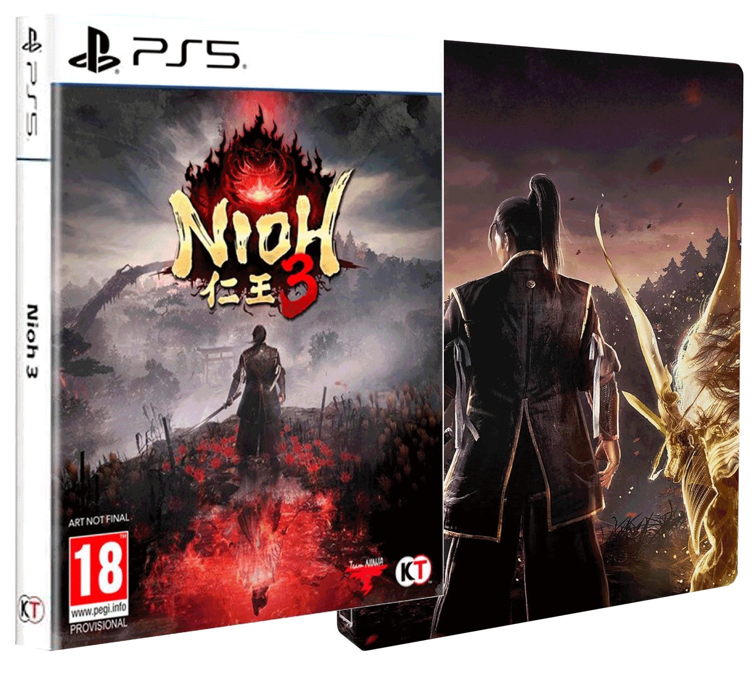 משחק לסוני 5 - NIOH 3 Steelbook משחק לסוני 5 - NIOH 3 Steelbook