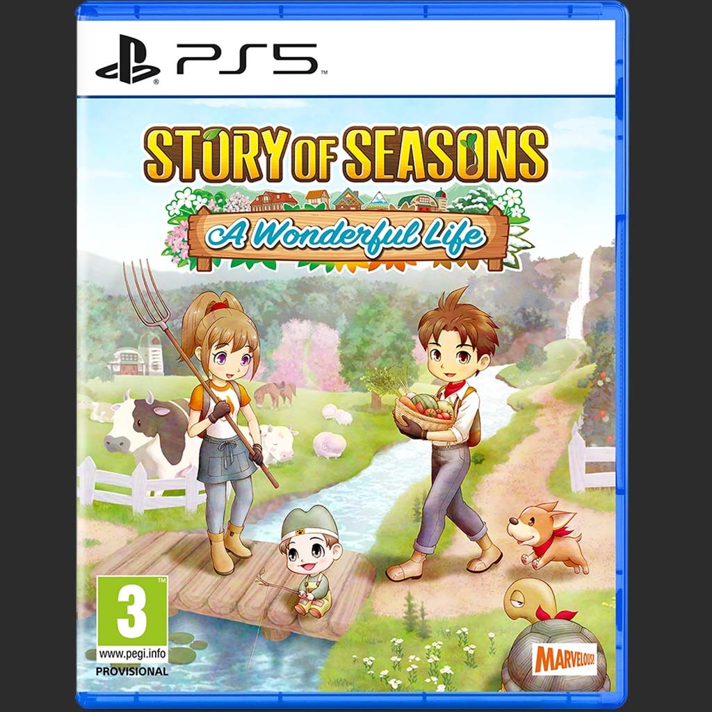 משחק לסוני 5 - Story of Seasons: A Wonderful Life משחק לסוני 5 - Story of Seasons: A Wonderful Life