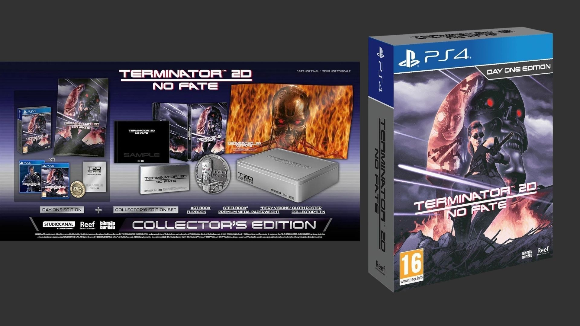 Terminator 2D No Fate Collector Edition לסוני 4 (PS4) Terminator 2D No Fate Collector Edition לסוני 4 (PS4)