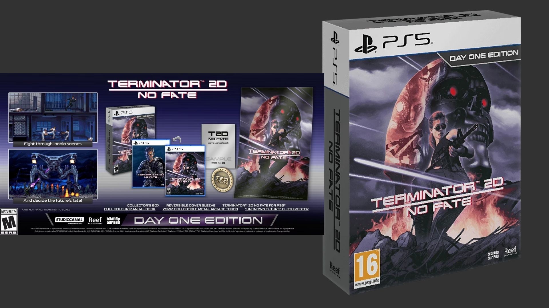 Terminator 2D: No Fate Collector’s Edition ל־PS5 Terminator 2D: No Fate Collector’s Edition ל־PS5