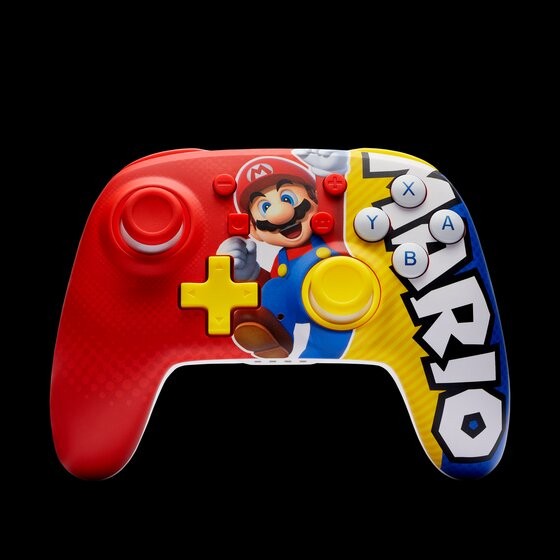 שלט לנינטנדו סוויץ - PowerA: Nano Enhanced Wireless Controller - Mario Victory Chargeable שלט לנינטנדו סוויץ - PowerA: Nano Enhanced Wireless Controller - Mario Victory Chargeable