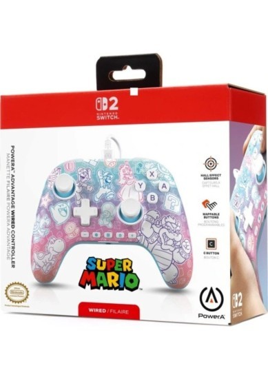 שלט חוטי לסוויץ' 2 - Super mario שלט חוטי לסוויץ' 2 - Super mario