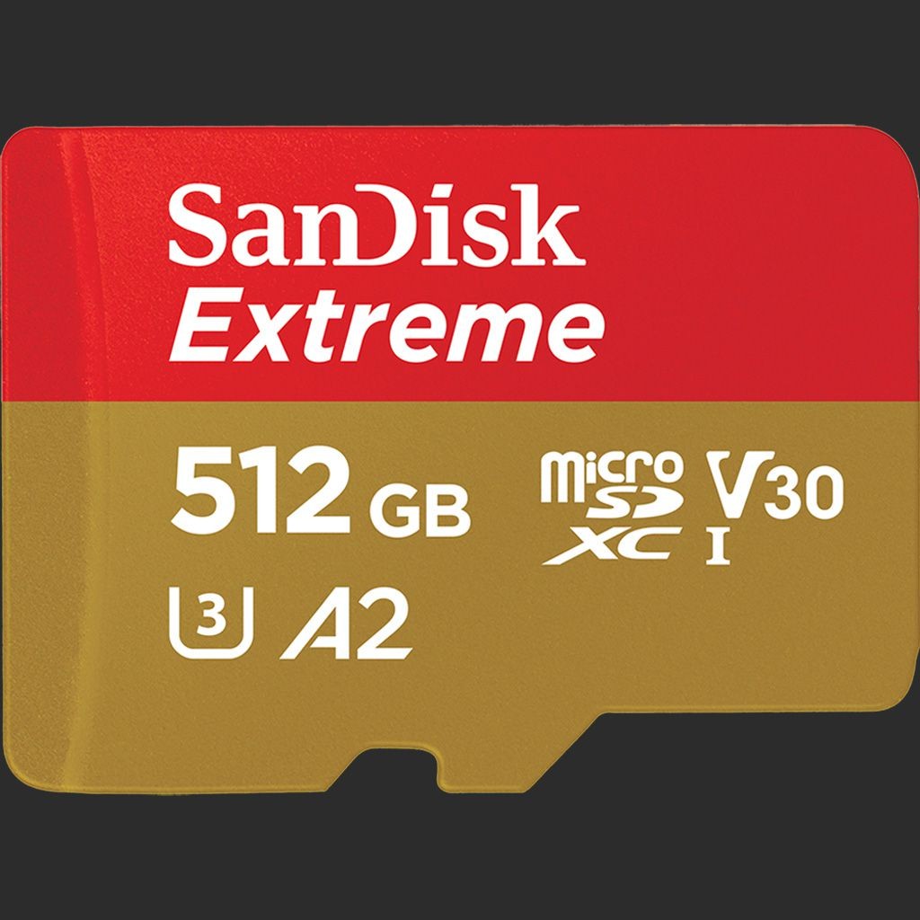 ����� ������ - SanDisk Extreme MicroSD 512GB