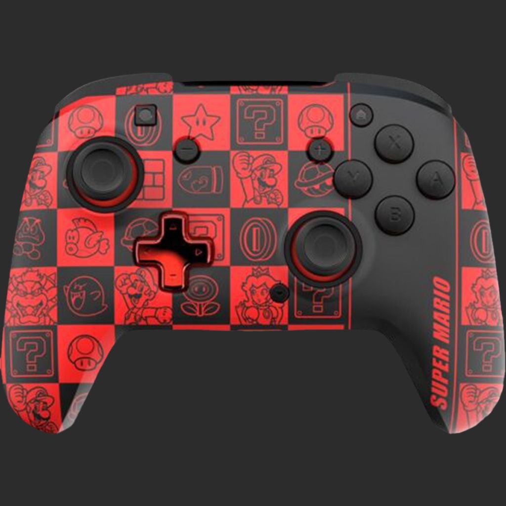 ��� ������ �������� ����� - PDP - Rematch Glow Super Mario Wireless Controller