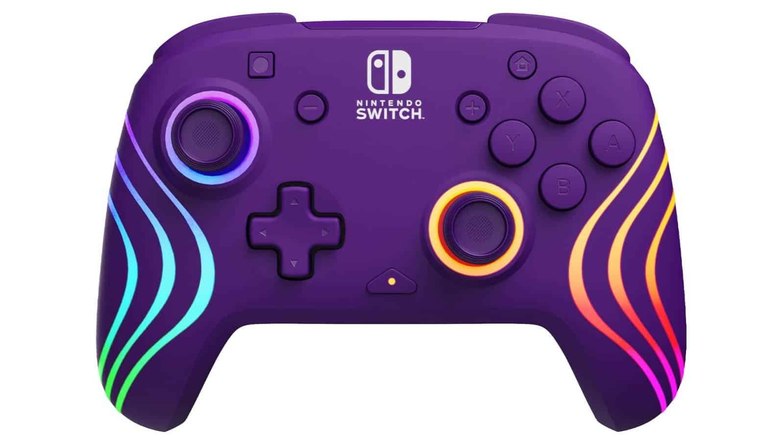 שלט לנינטנדו סוויץ - PDP: Afterglow Wave Wireless Controller - Purple Chargeable שלט לנינטנדו סוויץ - PDP: Afterglow Wave Wireless Controller - Purple Chargeable