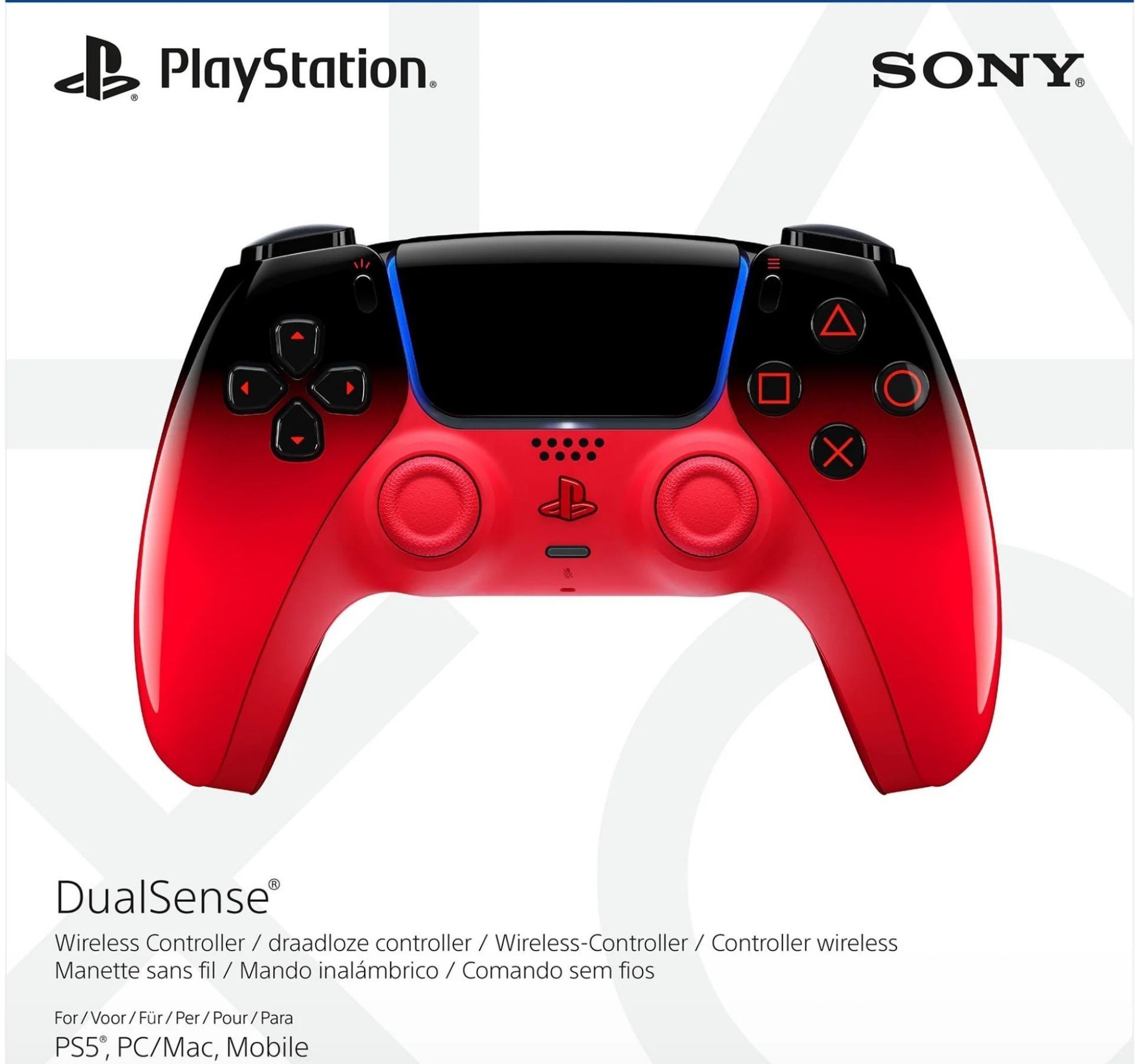 ��� ������ DualSense ���� (Techno Red) ��PS5