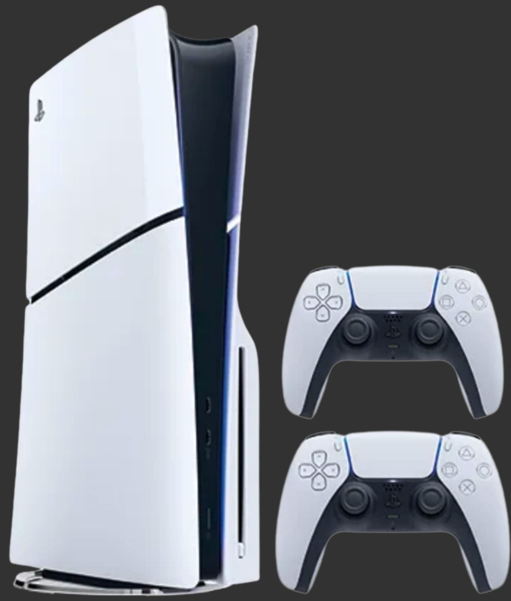 קונסולת סוני 5 Slim עם כונן דיסקים 1TB ושני שלטים קונסולת סוני 5 Slim עם כונן דיסקים 1TB ושני שלטים