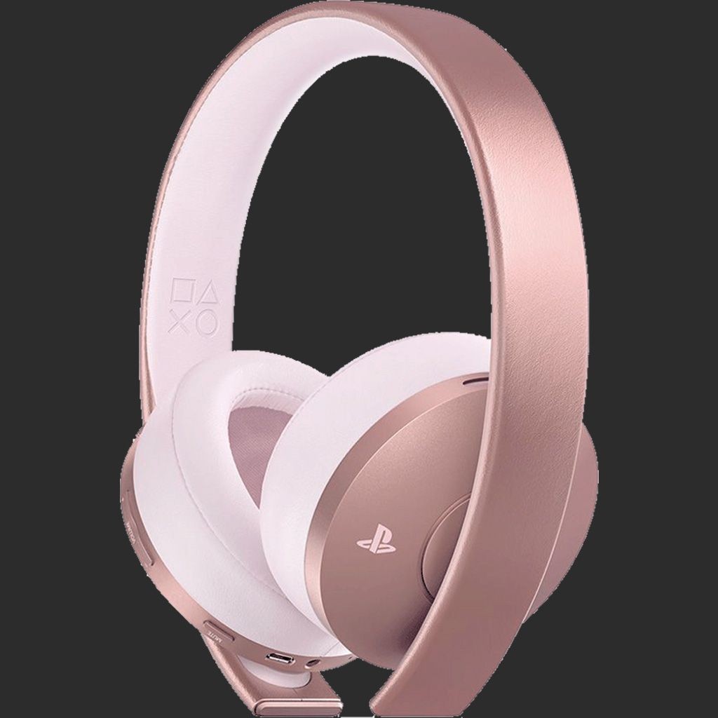 PS4 GOLD WIRELESS HEADSET ROSE GOLD