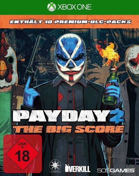 XONE PAYDAY 2 THE BIG SCORE