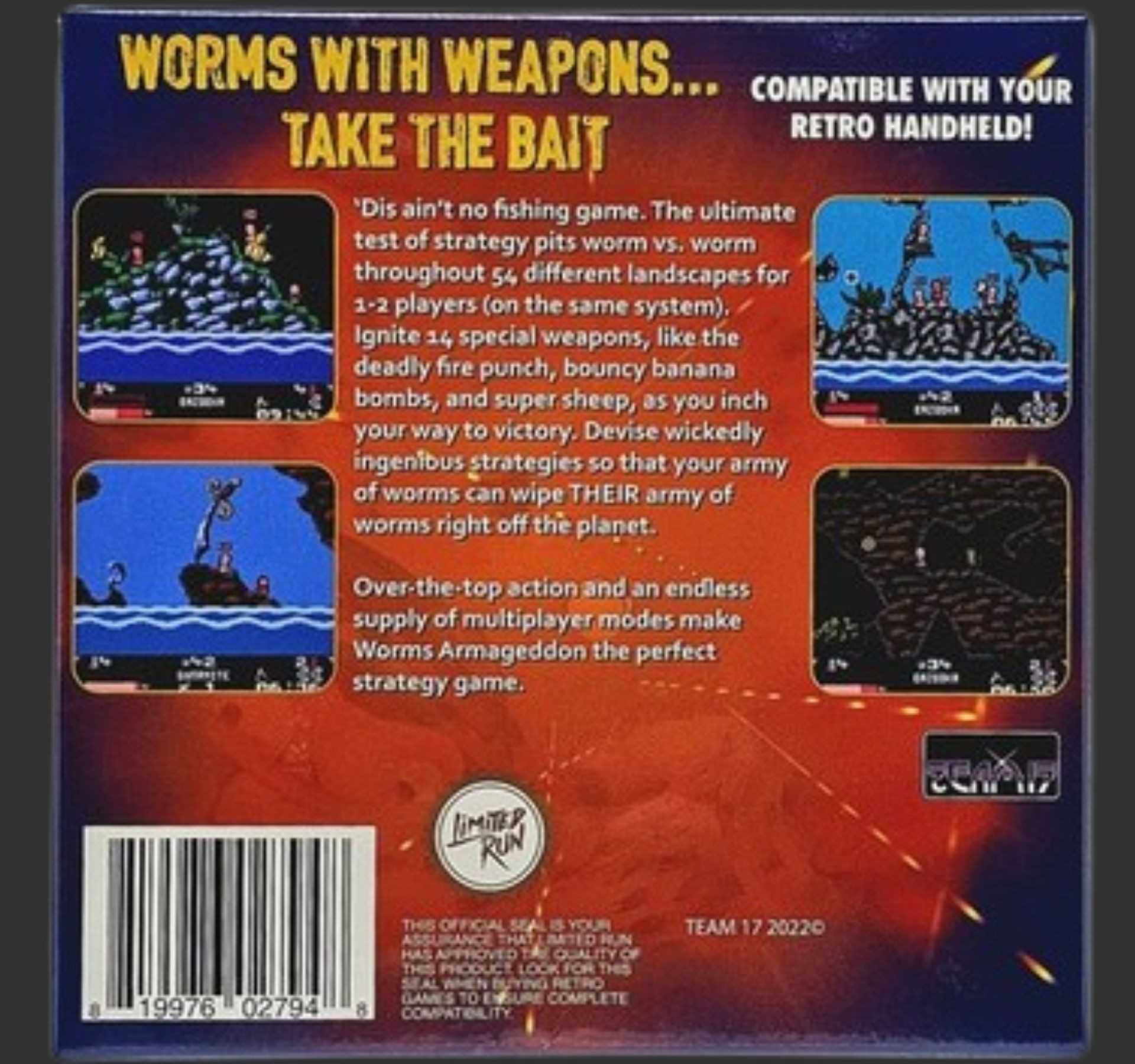 ���� Worms Armageddon ��Game Boy � Limited Run