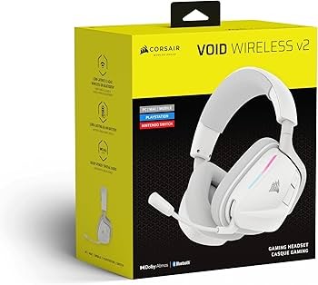 אוזניות גיימינג - Corsair Void Wireless v2 אוזניות גיימינג - Corsair Void Wireless v2
