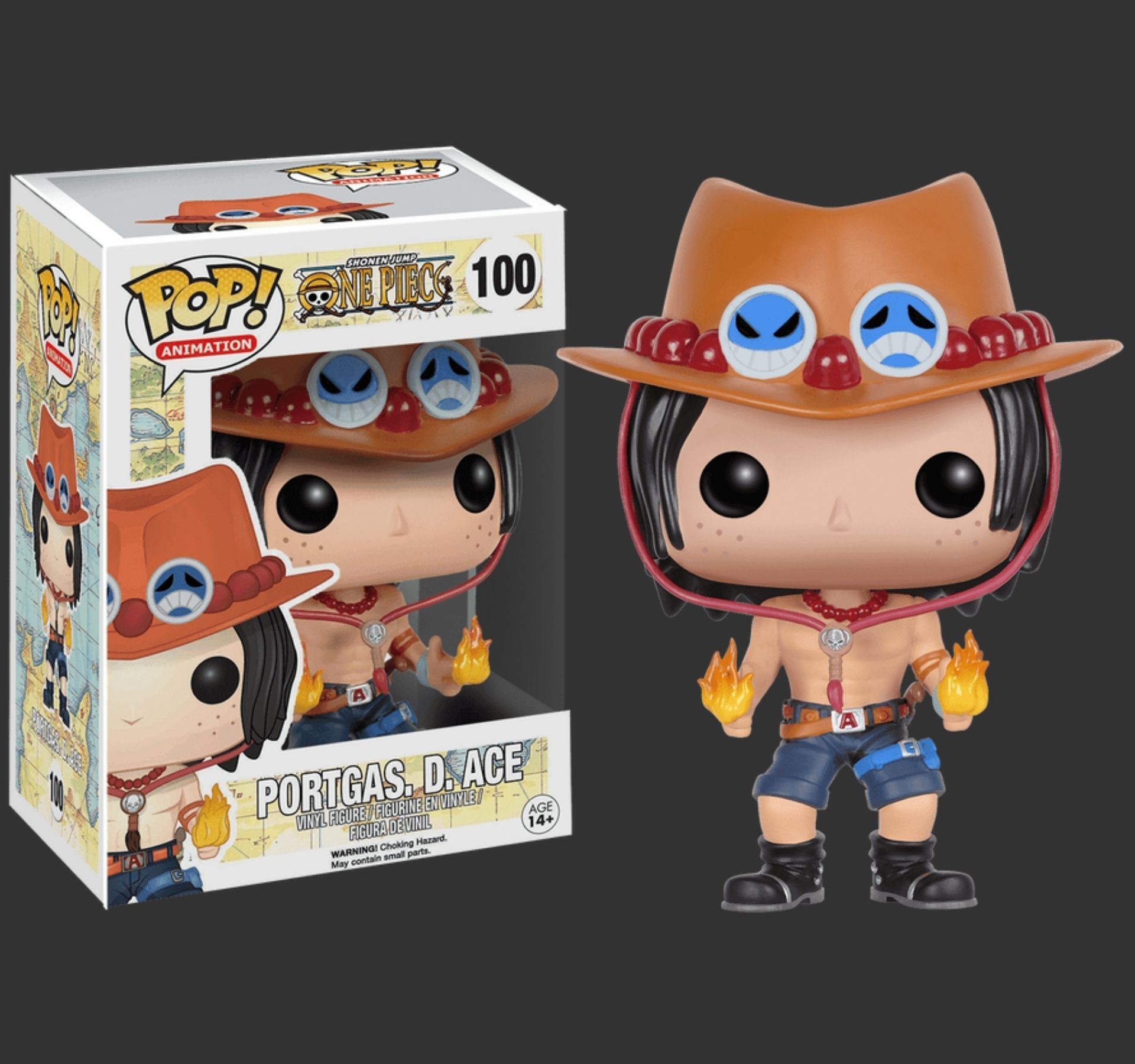 בובת פופ אייס – Ace #100, One Piece בובת פופ אייס – Ace #100, One Piece