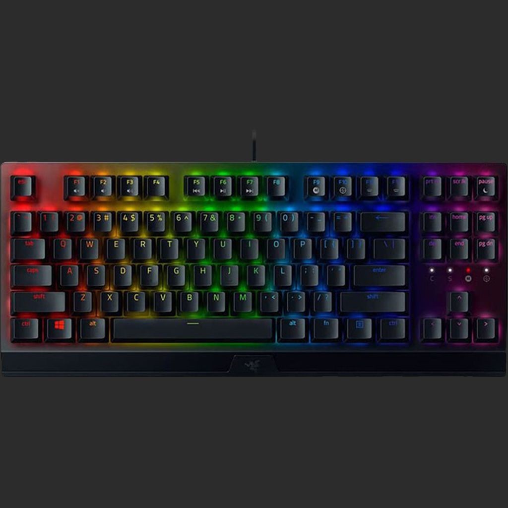 ����� ������� ����� ����� - Razer Blackwidow V3 Green Switches Tenkyless Wired