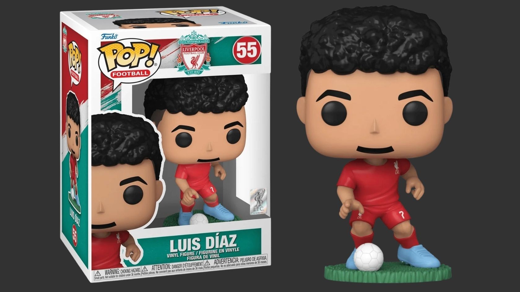 ���� ��� ����� ���� � Luis Diaz #55, Liverpool FC