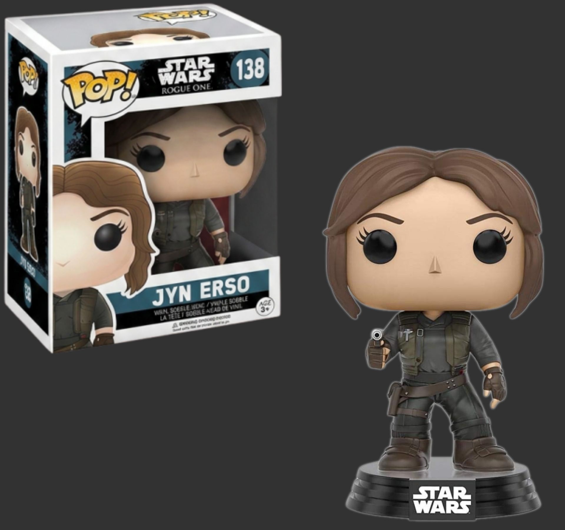 Funko Pop Star wars Rogue one Jyn Erso 138