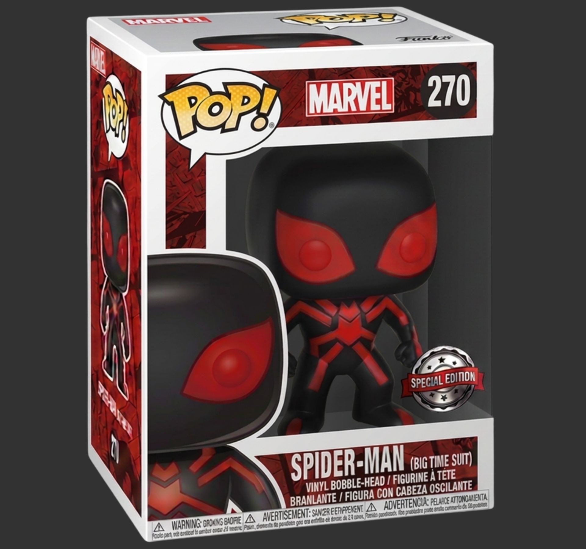 ���� ��� �������� ����� ��� ���� - Spider-Man Big Time Suit #270 Special Edition, Marvel Comics