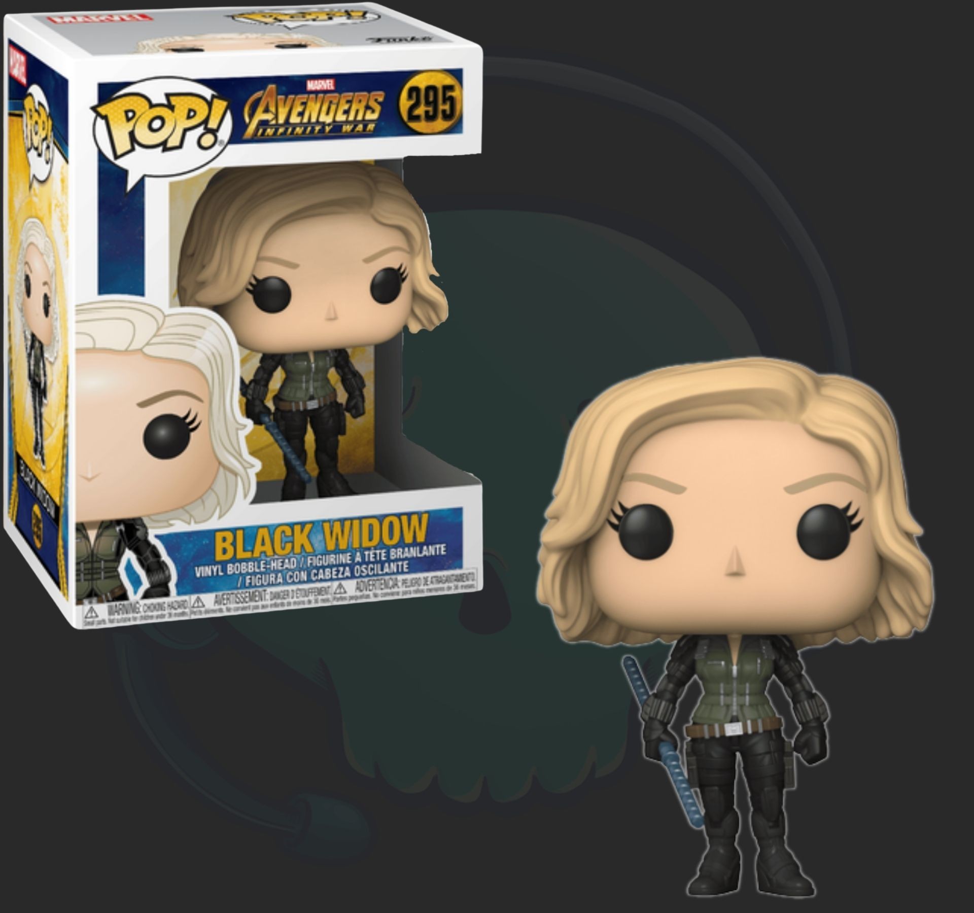 Funko pop Marvel Black Widow 295