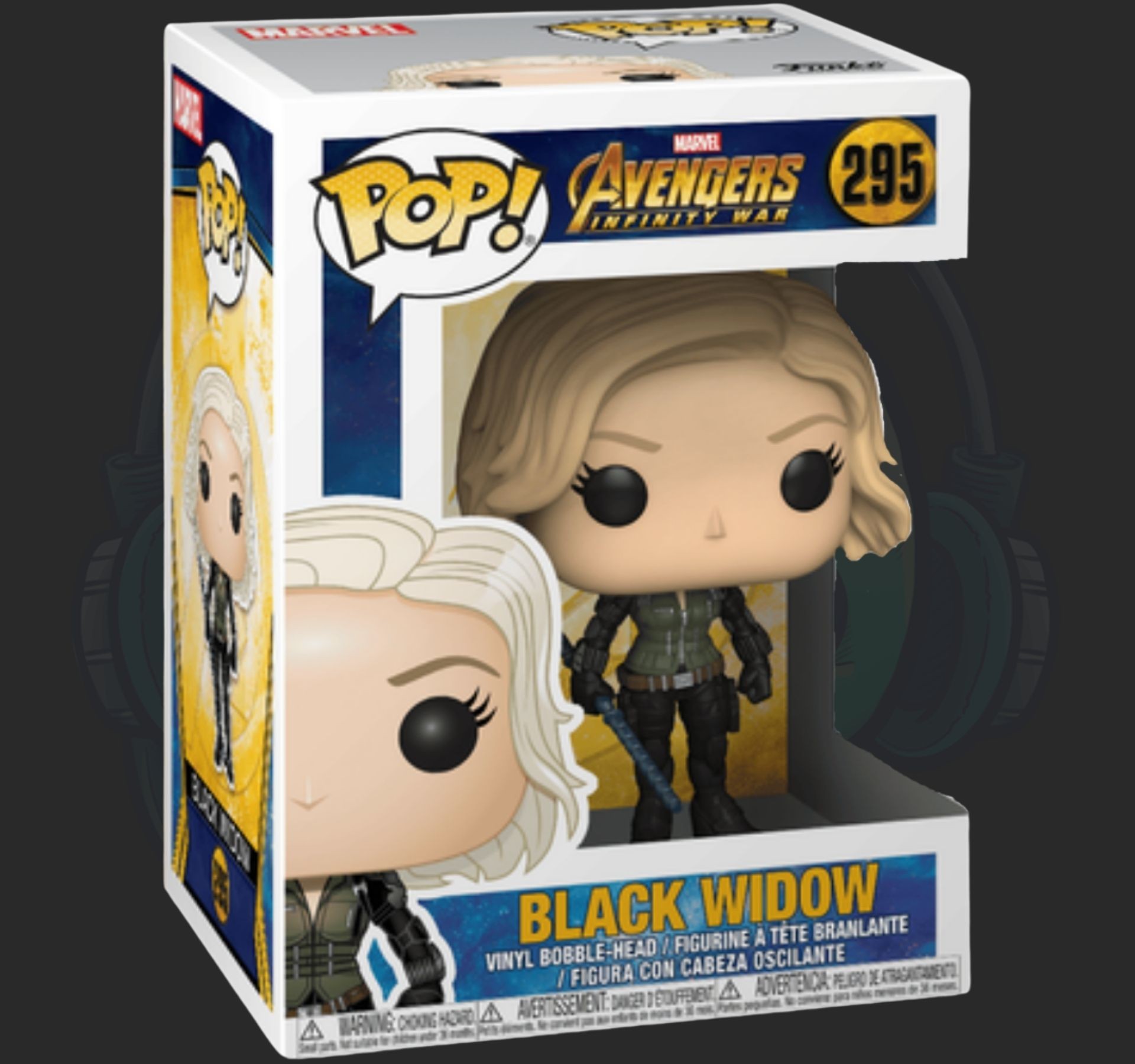 Funko pop Marvel Black Widow 295