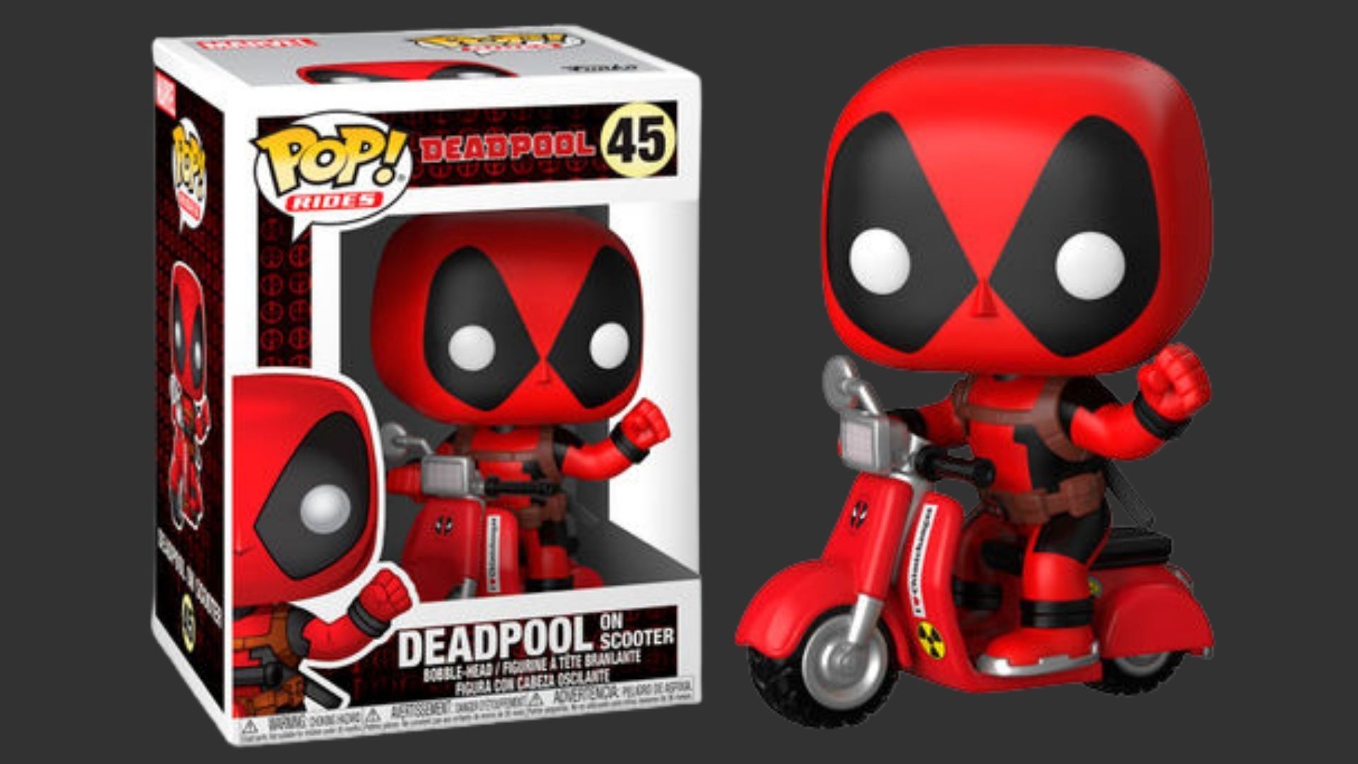 ���� ��� ����� �� ����� � Deadpool on Scooter #48 Ride, Marvel