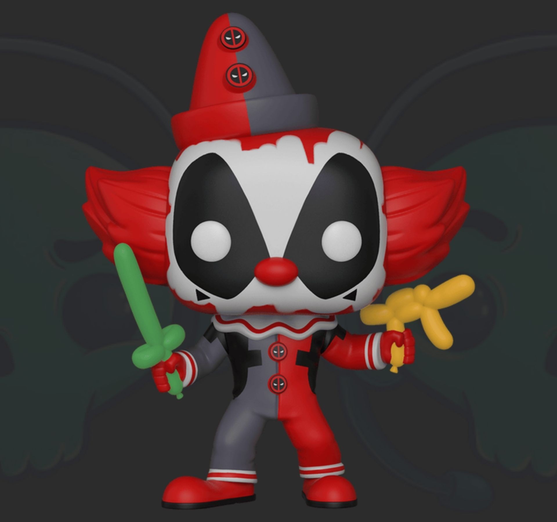 FUNKO POP DEADPOOL CLOWN DEADPOOL 322