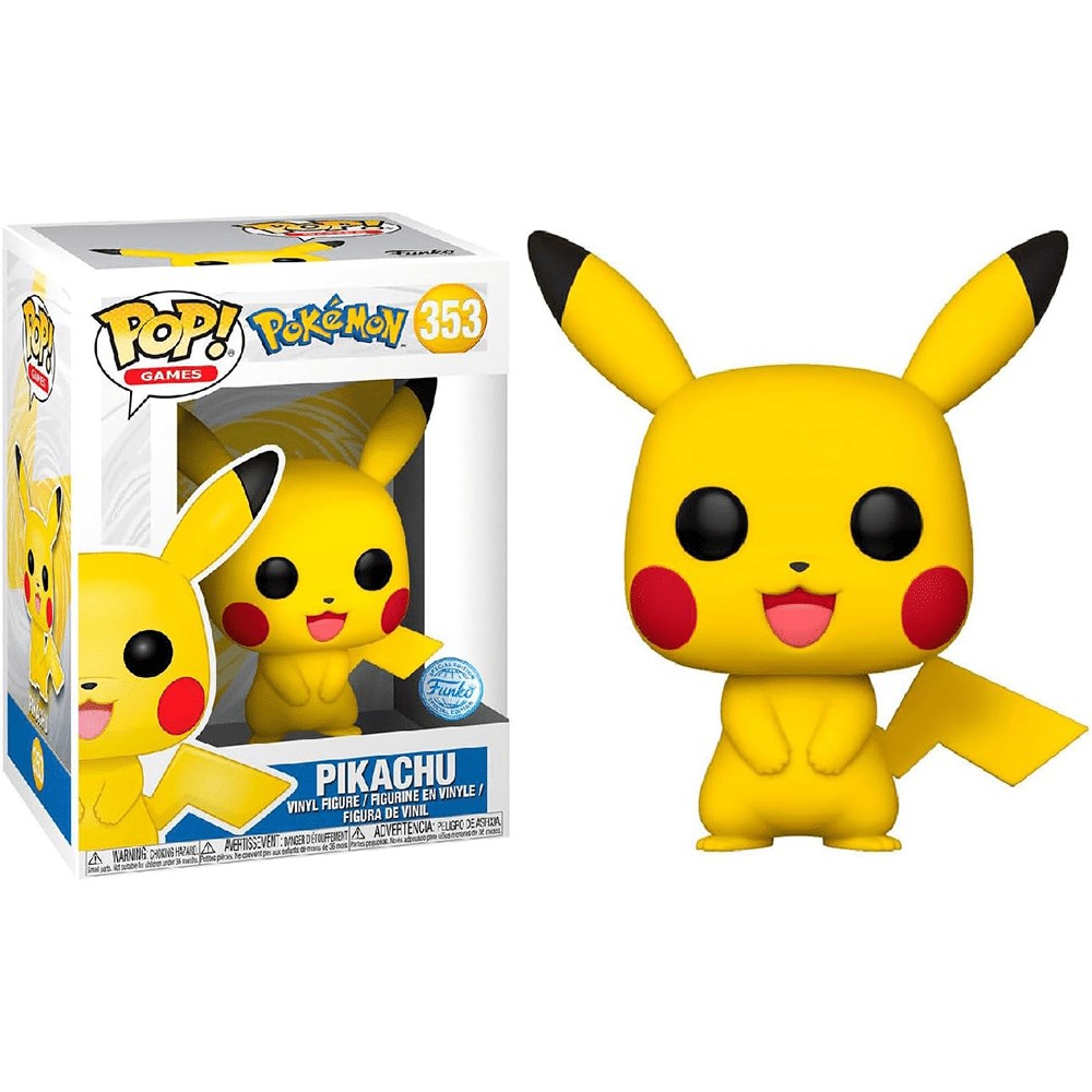בובת פופ - Pokemon - Standing Pikachu #353 Special edition בובת פופ - Pokemon - Standing Pikachu #353 Special edition